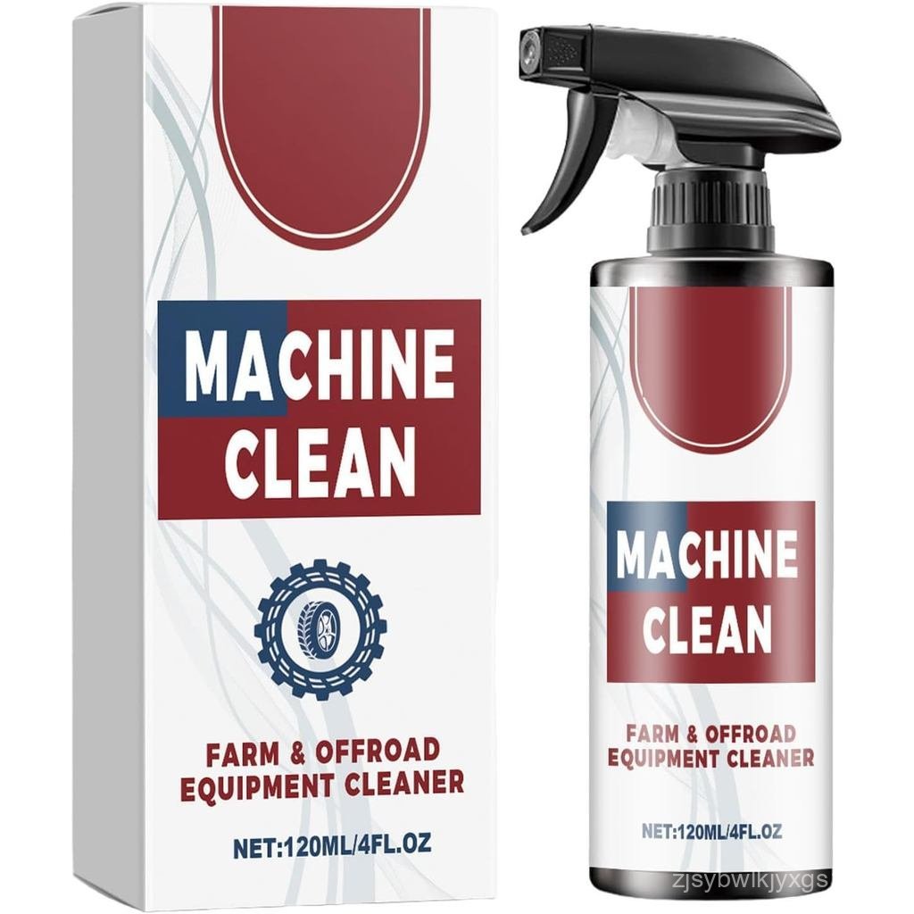 Machine Clean Spray Cleaner, 120ml Machine Clean Heavy-Duty Outdoor All Purpose Cleaner, For Car Tir