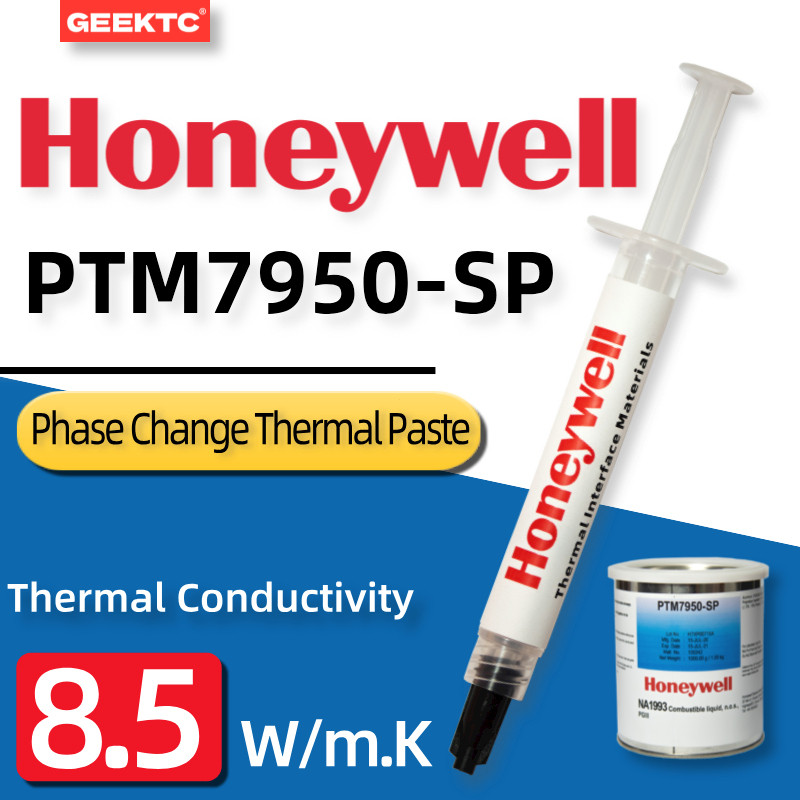 Honeywell PTM7950-SP จาระบีซิลิโคนวางความร้อนเฟสเปลี่ยนวัสดุแล็ปท็อป CPU GPU