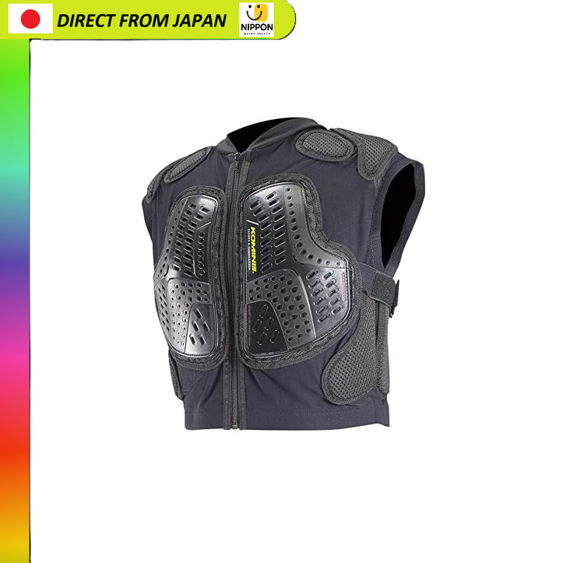 KOMINE Motorcycle CE Body Protection Inner Vest SK-696 993 CE Standard Black L KOMINE เสื้อชั้นในป้อ