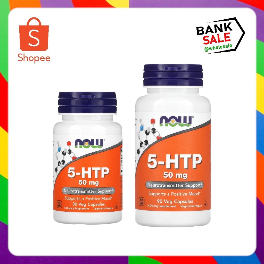 NOW Foods, 5-HTP, 50 mg