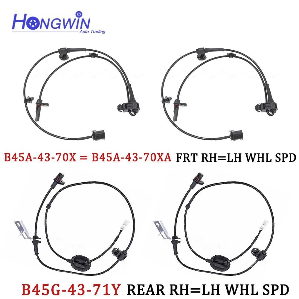 ด้านหน้าด้านหลัง R/L ความเร็วล้อ ABS Sensor สําหรับ Mazda 3 L4 2.0 2.5 1.5L 1.6 B45G-43-71Y B45G4371