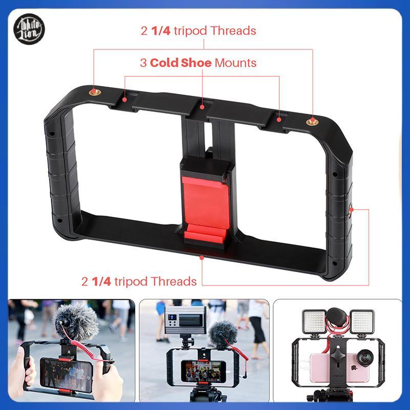 WL| Ulanzi U Rig Pro สมาร์ทโฟน Video Rig, Video Recording โทรศัพท์มือถือ Stabilizer ที่วางขาตั้งกล้อ