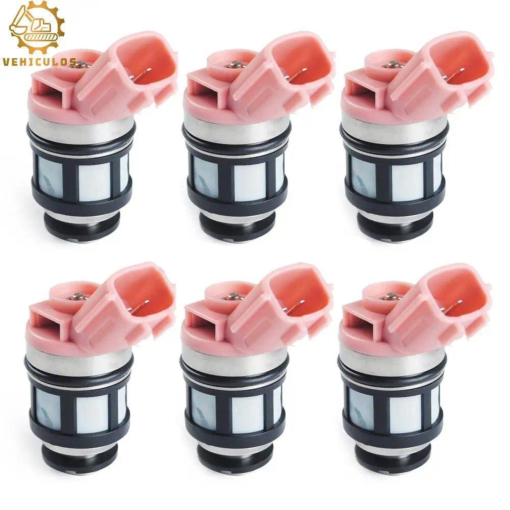 16600-9S200 16600-9S205 16600-1B000 ​6PCS หัวฉีดน้ํามันเชื้อเพลิงสําหรับ Nissan 3.0L 3.3L VG30E VG33
