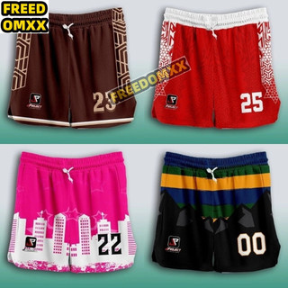 [Free custom number] New fully sublimated high-quality sports shorts, matching bottoms for men's jerseys (basketball, football, volleyball, badminton)1