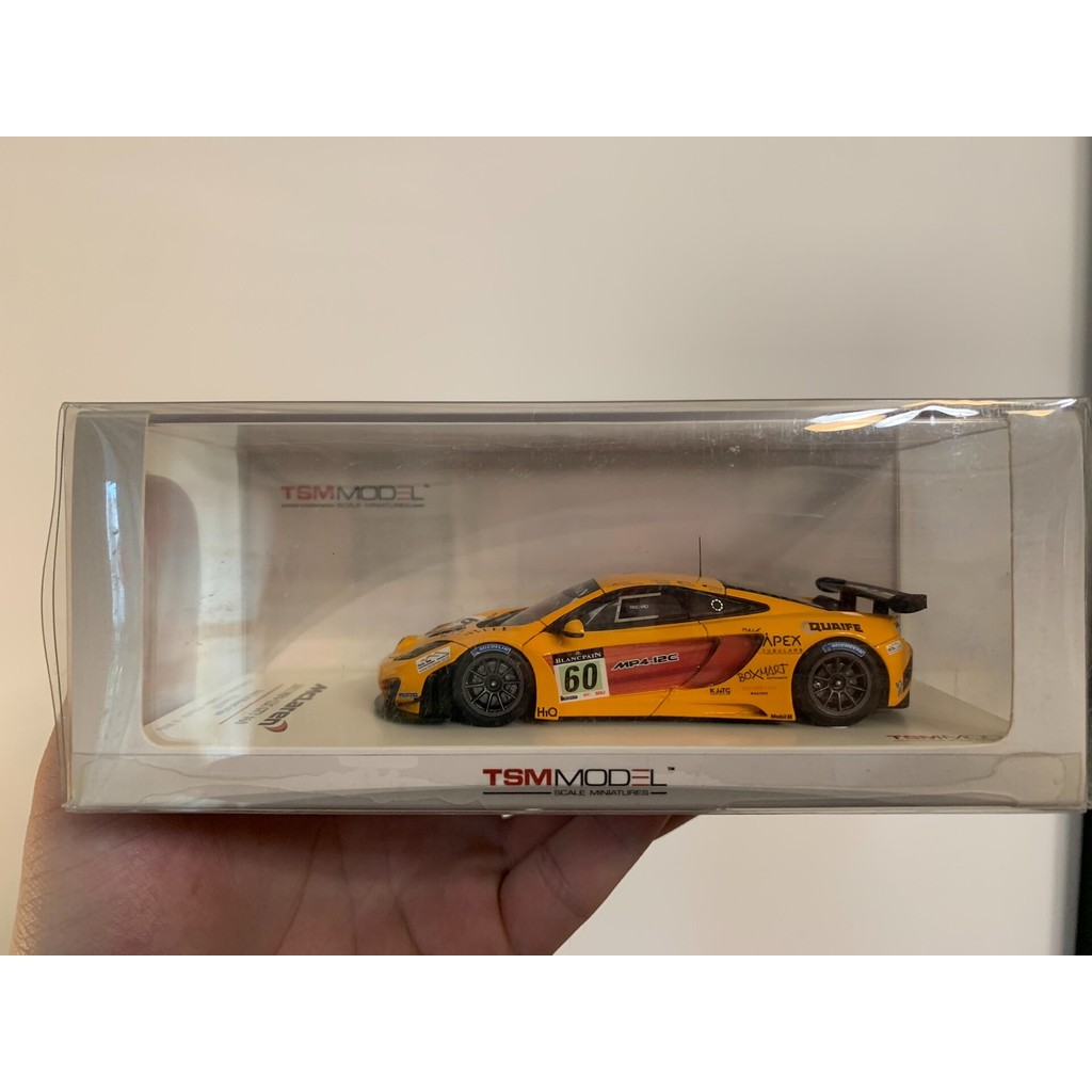 TSM 1/43 McLaren mp4-12C GT3 #60 Spa24 Hour Endurance Race 2011 จัดส่งฟรี SF, สินค้ามือที่สองหลังจาก