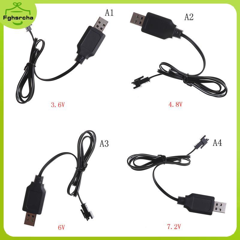 DC 3.6V-7.2V RC แบตเตอรี่ Pa USB Charger Adapter สําหรับรถยนต์รีโมทคอนโทรล