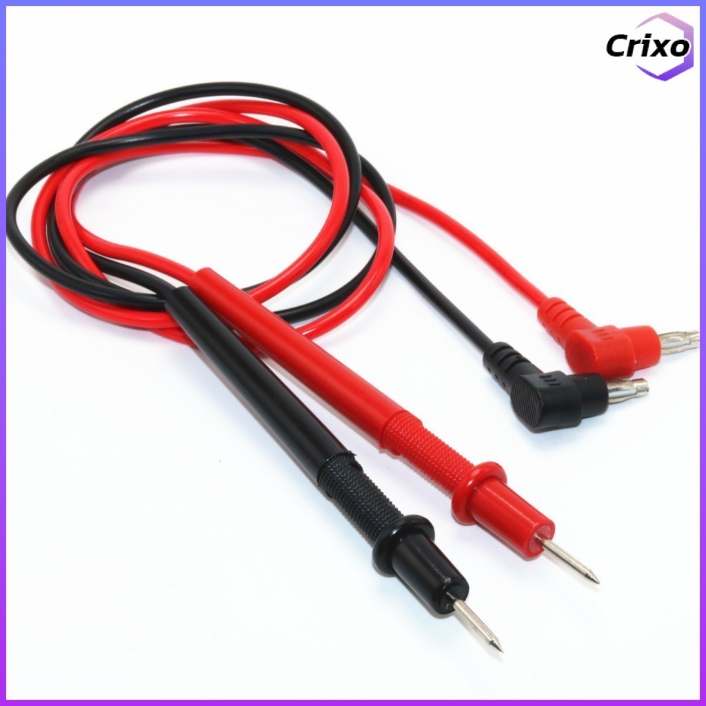 Crixo สายมัลติมิเตอร์ สายติดมัลติมิเตอร์ สายทดสอบมาตรฐาน นุ่ม ทนทาน ราคา ถูกที่สุด ดีลบีเคเค