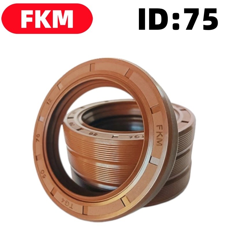 FKM โครงกระดูกซีลน้ํามันทนต่อการสึกหรอ TG/TC-75*85/90/92/95/100/105*8/10/12/13