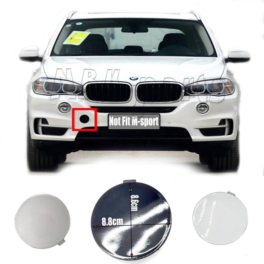 Fit 14-18 BMW X5 F15 25d 25dX 28iX 30dX 35dX 35i 35i 35iX 40dX 50iX ฝาครอบลากด้านหน้า