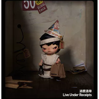 P POPMART HIRONO เรือนกระจก Mimosa Series Mystery Box ของขวัญของเล่นอินเทรนด์