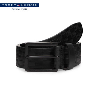 Tommy Hilfiger เข็มขัด ผู้ชาย รุ่น AM0AM14078 BDS - สีดำ