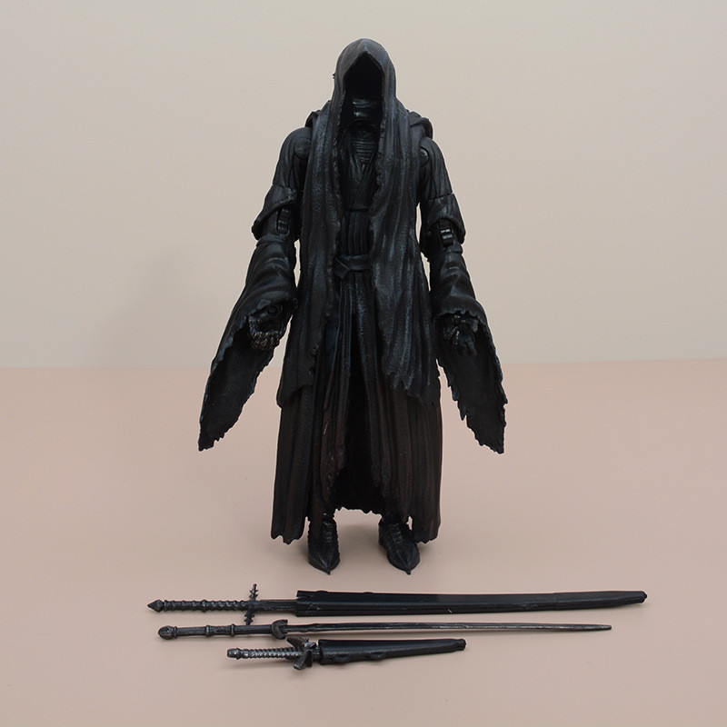 Magic Ring King Dark Series 23 ซม.แหวน Spirit King เคลื่อนย้ายได้รูป Boxed รูปตกแต่ง T4SG