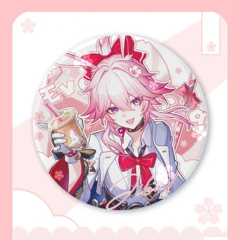 [Bota Shop] ยุบ Starry Sky Train Hie อะนิเมะเกมเข็มกลัด Tinplate Badge PS