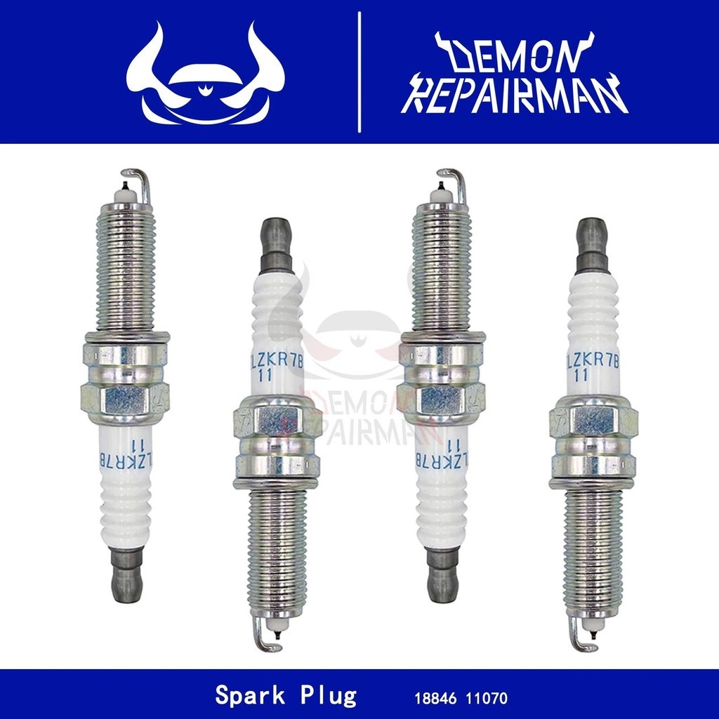 4PCS 9807B-5617W IZFR6K-11 เลเซอร์อิริเดียมหัวเทียนสําหรับ Honda Accord Acura RL TL RSX TSX Civic CR