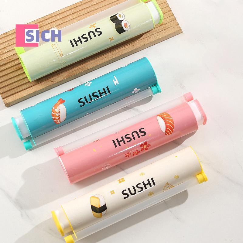 [Sich] เครื่องทํากระบอกม้วนซูชิ DIY แม่พิมพ์ Qui และลูกกลิ้งข้าวปั้นซูชิง่ายสําหรับทําอาหารเริ่มต้นใหม่