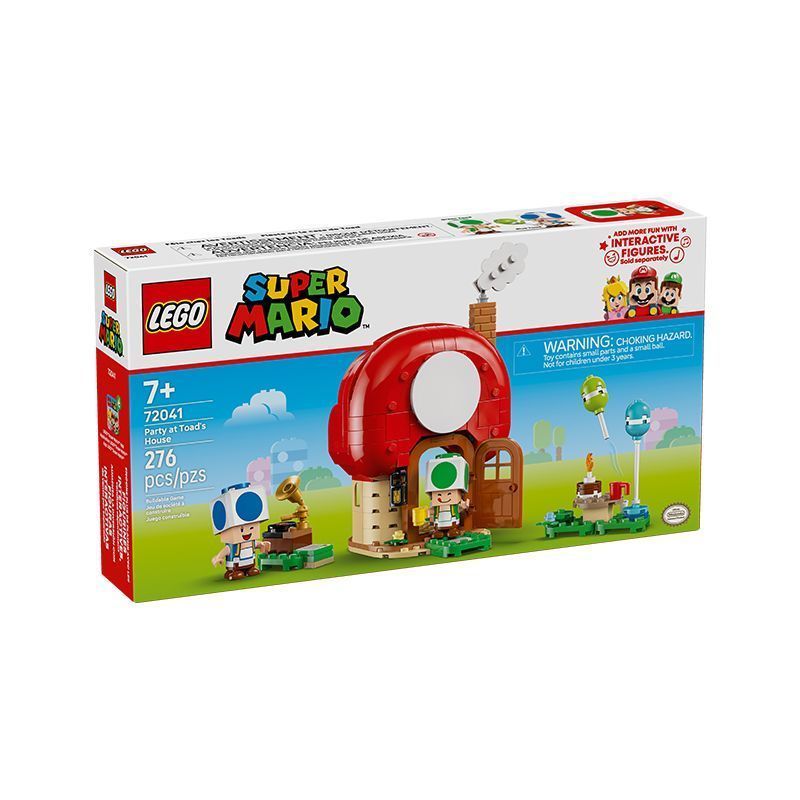 LEGO Virgin Mary [LEGO] LEGO Super Mario Series 72041 Chinobios House Family Party Building Block ขอ