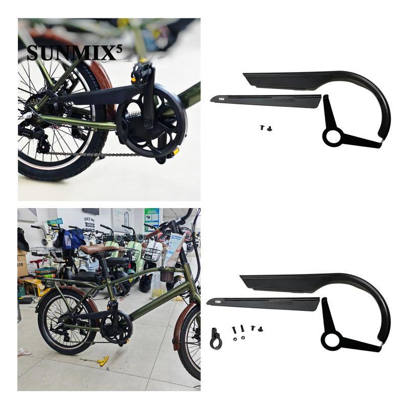[กีฬาเทรนด์] ป้องกันโซ่จักรยาน 48T-52T Crankset GUARD อุปกรณ์เสริมสำหรับการขี่จักรยานกลางแจ้ง