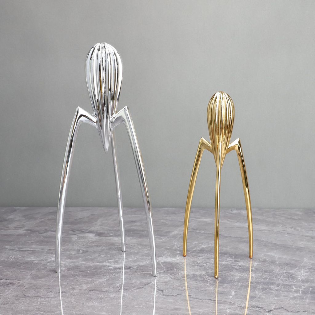เฉพาะ-โมเดิร์นหรูหราElectroplating Octopusโลหะเครื่องประดับห้องนั่งเล่นสํานักงานทางเข้าตู้ทีวีตกแต่งบ้าน