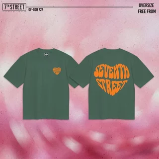 เสื้อโอเวอร์ไซส์ 7th Street ผ้า Cotton เบอร์ 20 เส้นใยcotton100% ระบายความร้อนดีมาก ผ้าหนาอยู่ทรง แพทเทิร์นสไตล์ยุค90...