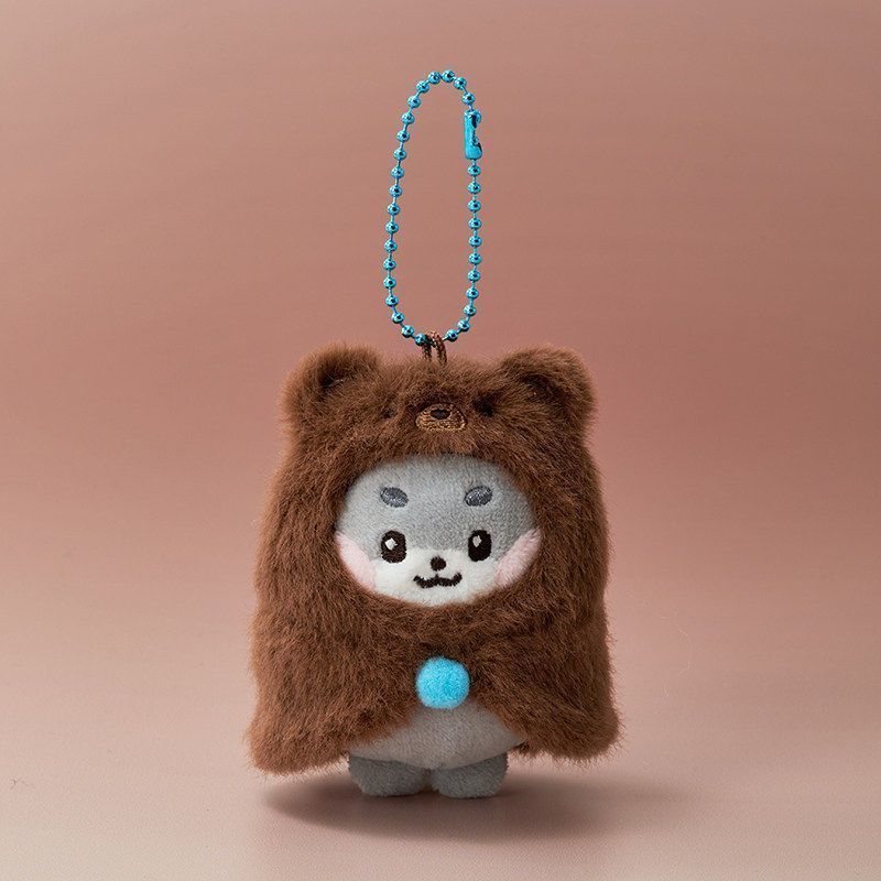 ของแท้พร้อมสต็อก zeroni Animal Series ตุ๊กตา ZB1 เสื้อคลุมจี้พวงกุญแจ Love Dumpling Star สินค้า