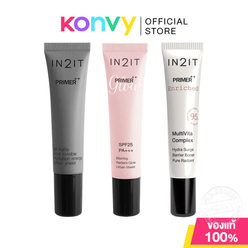 In2It Primer++ อินทูอิท ไพรเมอร์ 3g (PMP/Glow/PMEM)