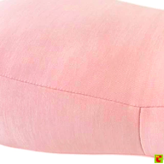 เบสิโค หมอนอิงทรงถั่ว 21 x 43 ซม. สีชมพู