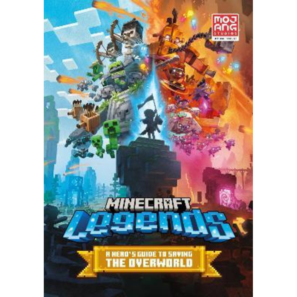 คู่มือตํานาน Minecraft โดย Mojang Ab (ฉบับสหราชอาณาจักร ปกแข็ง)
