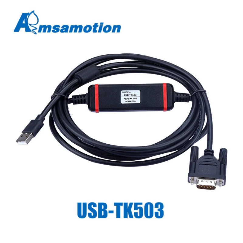USB-TK503 สําหรับ ABB สายการระบาด AC500-Eco Series PLC การเขียนโปรแกรม Download Line TK503 PM571 PM5