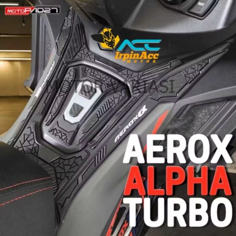 Tankpad New Aerox Alpha 2025 สํารับแพดใหม่ aerox alpha turbo
