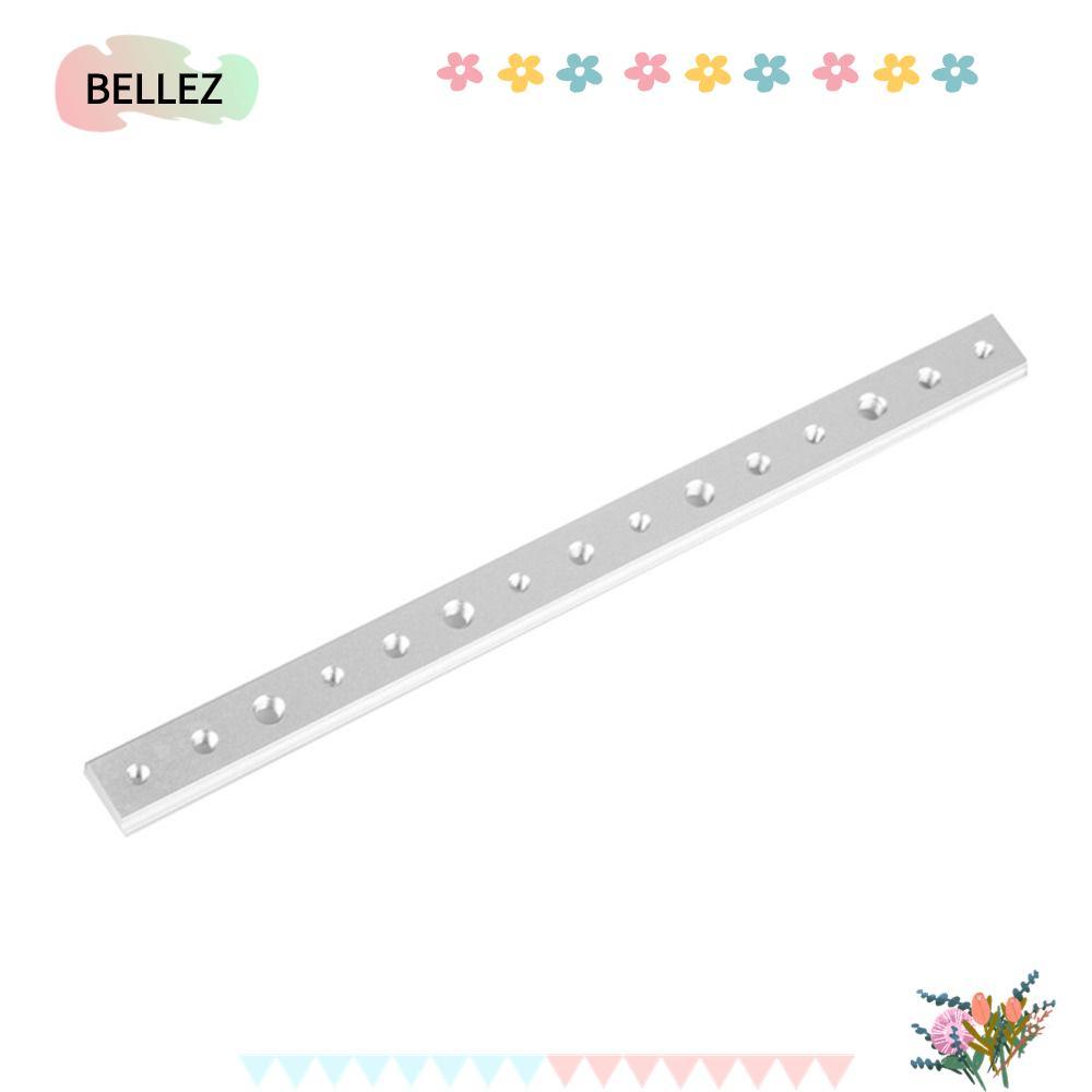 BELLEZ T Slot Miter Track, 30 / 45 ประเภทสําหรับ T Screw Miter Track Jig, อลูมิเนียม Quick Acting Cl