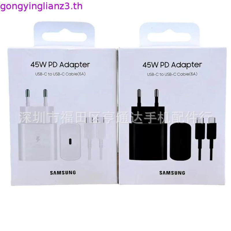 SAMSUNG สําหรับSamsung 25W Super Fast Charger Galaxy S24FE S24Ultra S23 S22 FLipพับ 2 3 4 5 6 A06 A1
