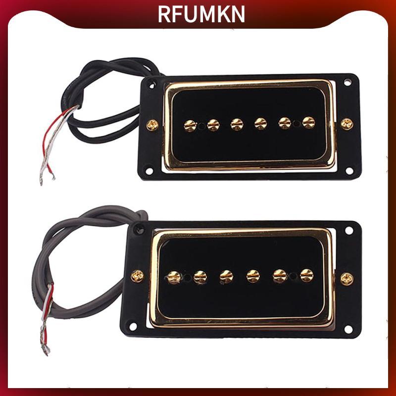 [rfumkn] Soap Bar Humbucker Pickups Alnico 5 P90 สําหรับเครื่องมือกีตาร์ไฟฟ้า Accs