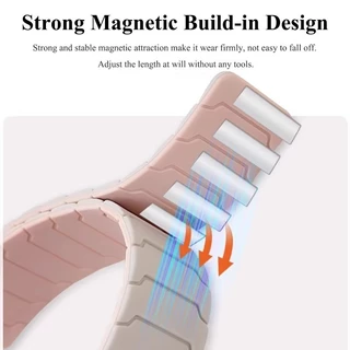 22 มม.ซิลิโคนสําหรับ Xiaomi นาฬิกา S5 5 S4 47 มม.-S3-S2-S1 pro แม่เหล็ก Breathable สายรัดข้อมือสําหรับ Redmi Wacth 5 Active/5Lite band