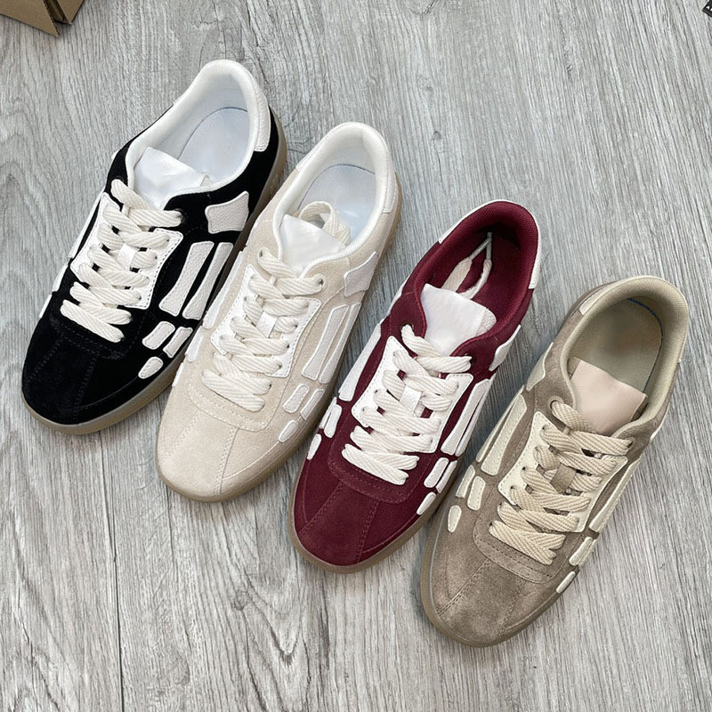 W5WK DI Genuine leather fashionable casual versatile lace-up sneakers for women2025New spring and au