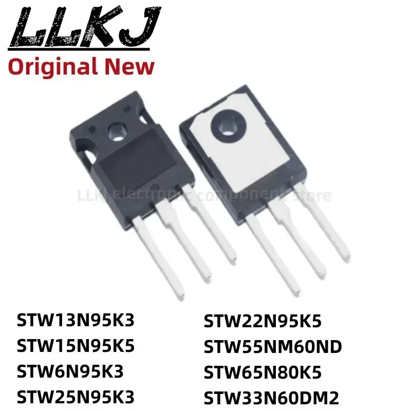 5pcs STW13N95K3 STW15N95K5 STW6N95K3 STW25N95K3 STW22N95K5 STW55NM60ND STW65N80K5K5 STW5 STQ5 STW5 S