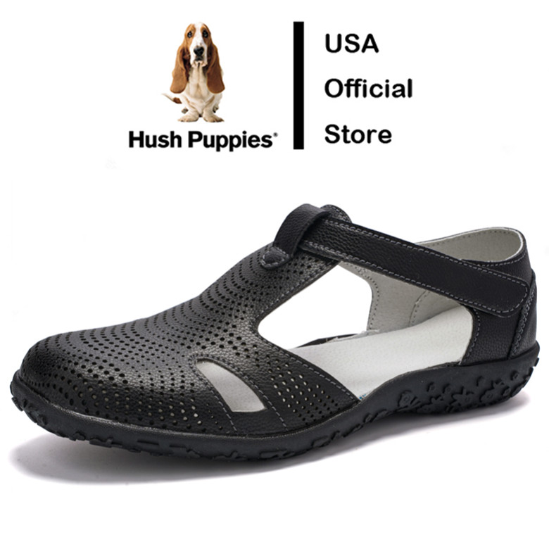 Hush Puppies รองเท้าผู้หญิง รองเท้าแตะหนังลําลอง รองเท้า Boat Shoes รองเท้าโลฟเฟอร์ ฤดูร้อน
