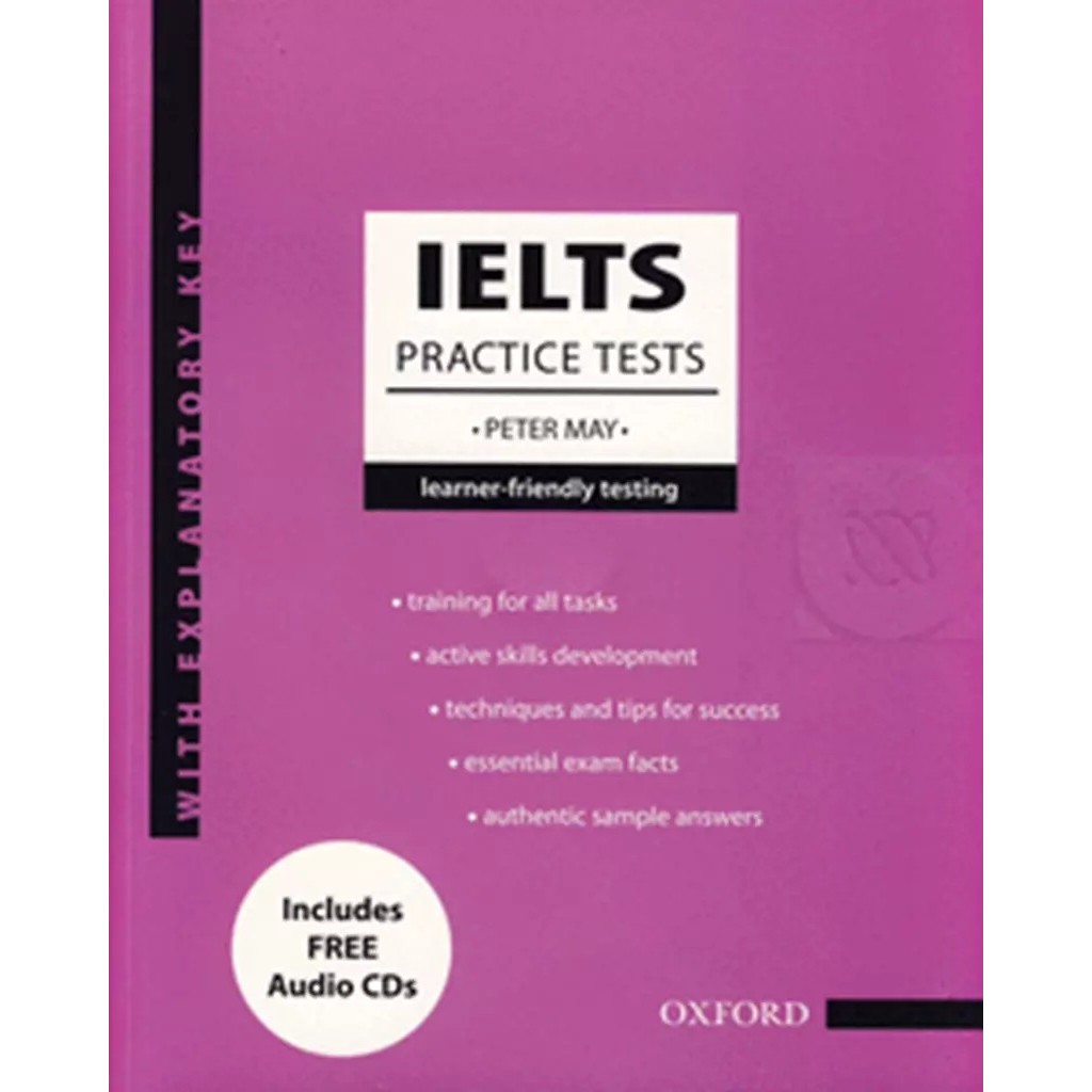 Bundanjai (หนังสือ) IELTS Practice Tests : Explanatory key +CD (P)