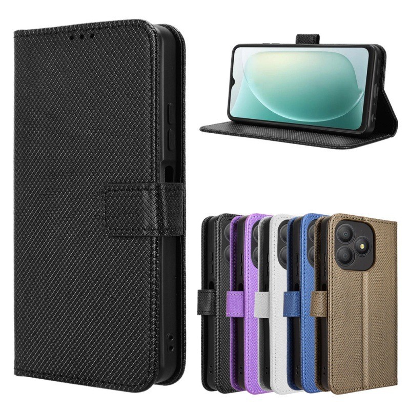 เหมาะสําหรับ Lingdu Wave 9C เคสโทรศัพท์ Blackview Wave 9C การ์ดซองหนังพลิกรูปแบบเพชรกรณี