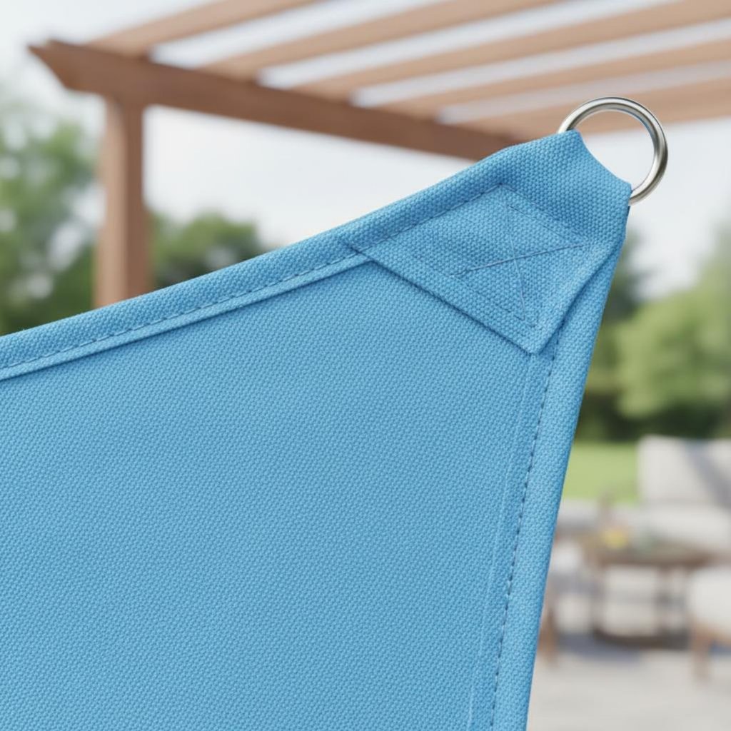420D วัสดุ Oxford สามเหลี่ยม Sun Shade Sail Block Sun Shade Sail Multi-Functional สําหรับ Campers, H
