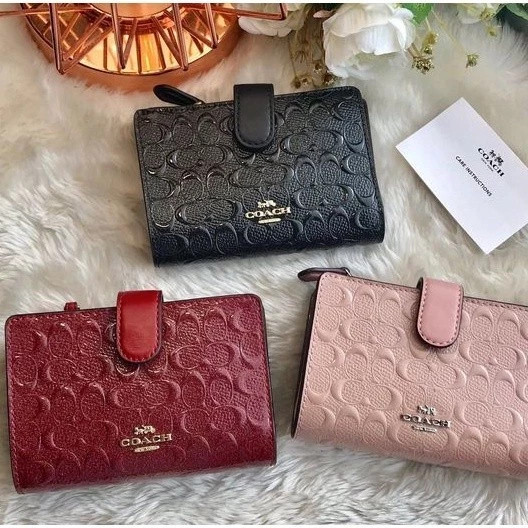WALLET F25937 กระเป๋าสตางค์ผู้หญิงใหม่  กระเป๋าใส่เหรียญ Y8H9U32F