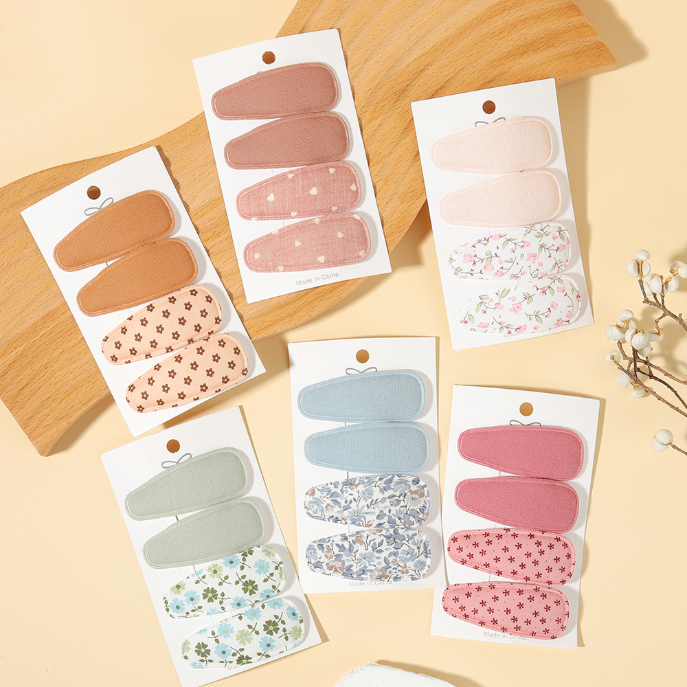 ลูกอมสี BB คลิป 4 ชิ้น อุปกรณ์แต่งผมสำหรับเด็ก ใช้งานหลากหลาย ดูสวยงาม