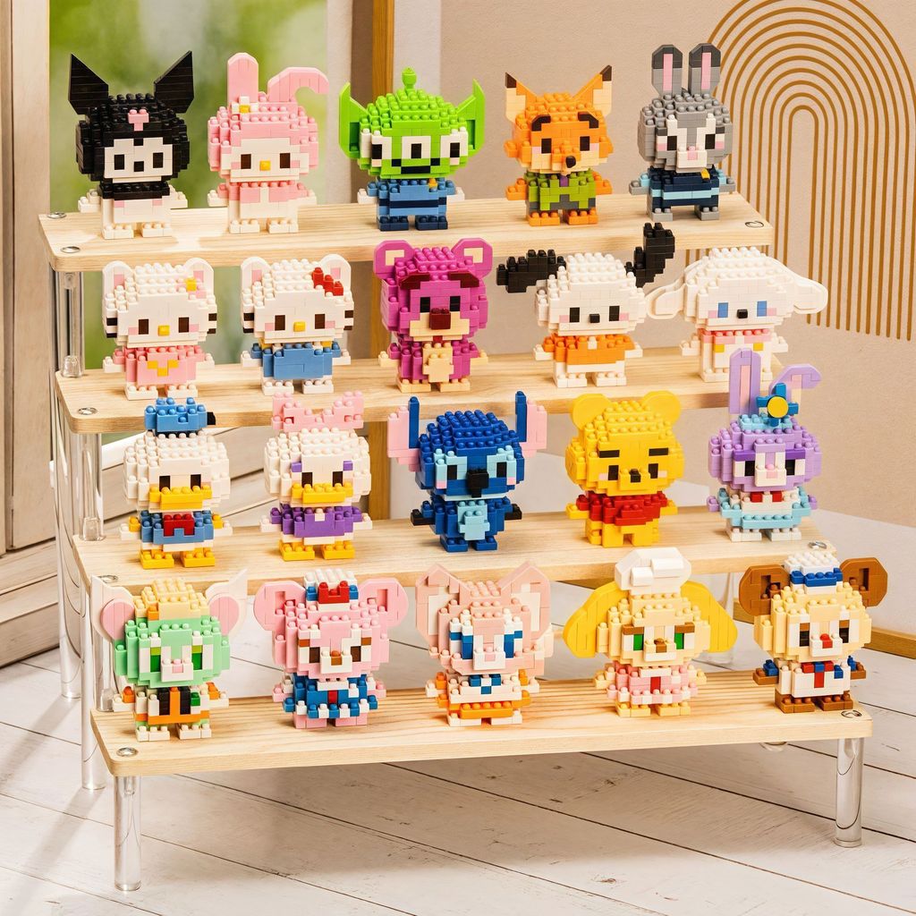 Miniature Small Particle Qiqi Dog Building Blocks Assembly Blocks Educational Toys Gift Creative 3D 