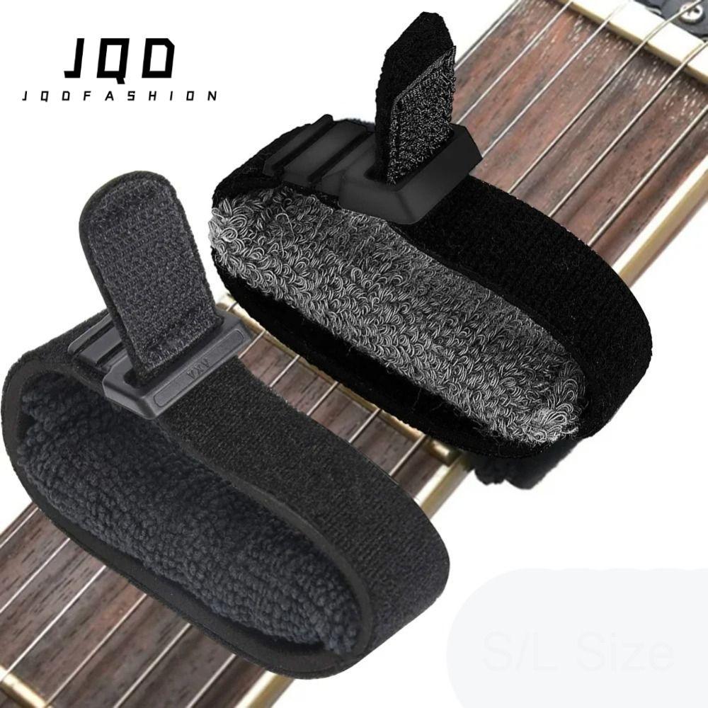 JQD กีตาร์ Fret Wrap, ปรับลดเสียงรบกวนกีตาร์ String Mute Damper, Universal Fingerboard Mute เทปเบส U