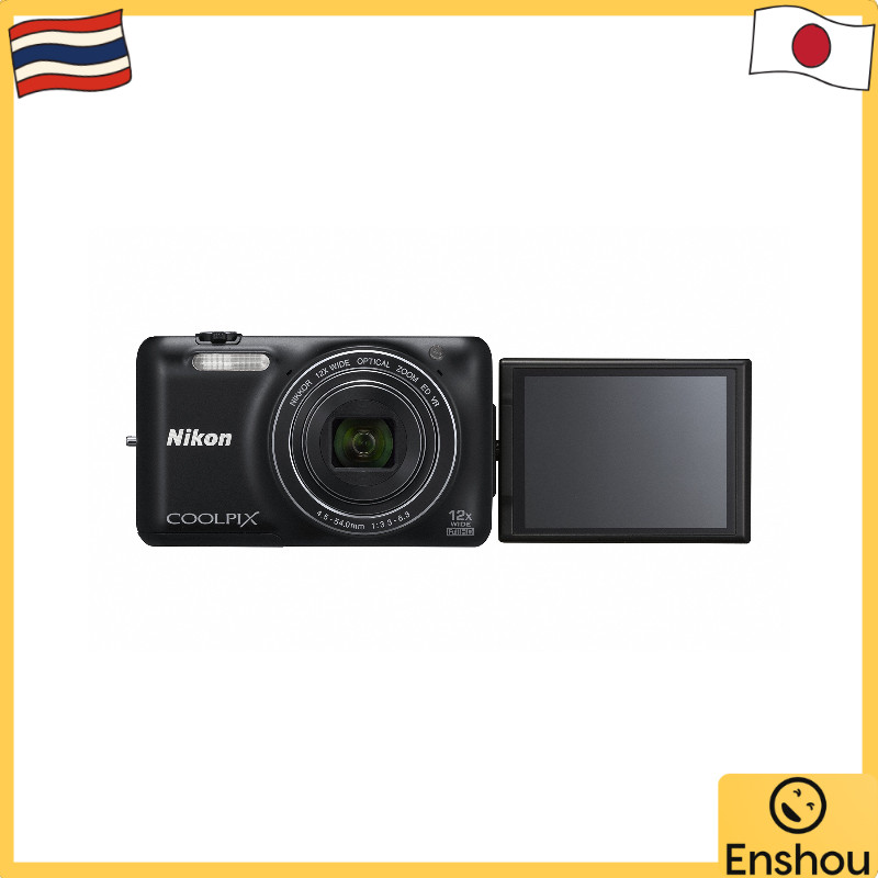 จากญี่ปุ่น [สินค้ามือสอง]Nikon COOLPIX S6600 Smart Black