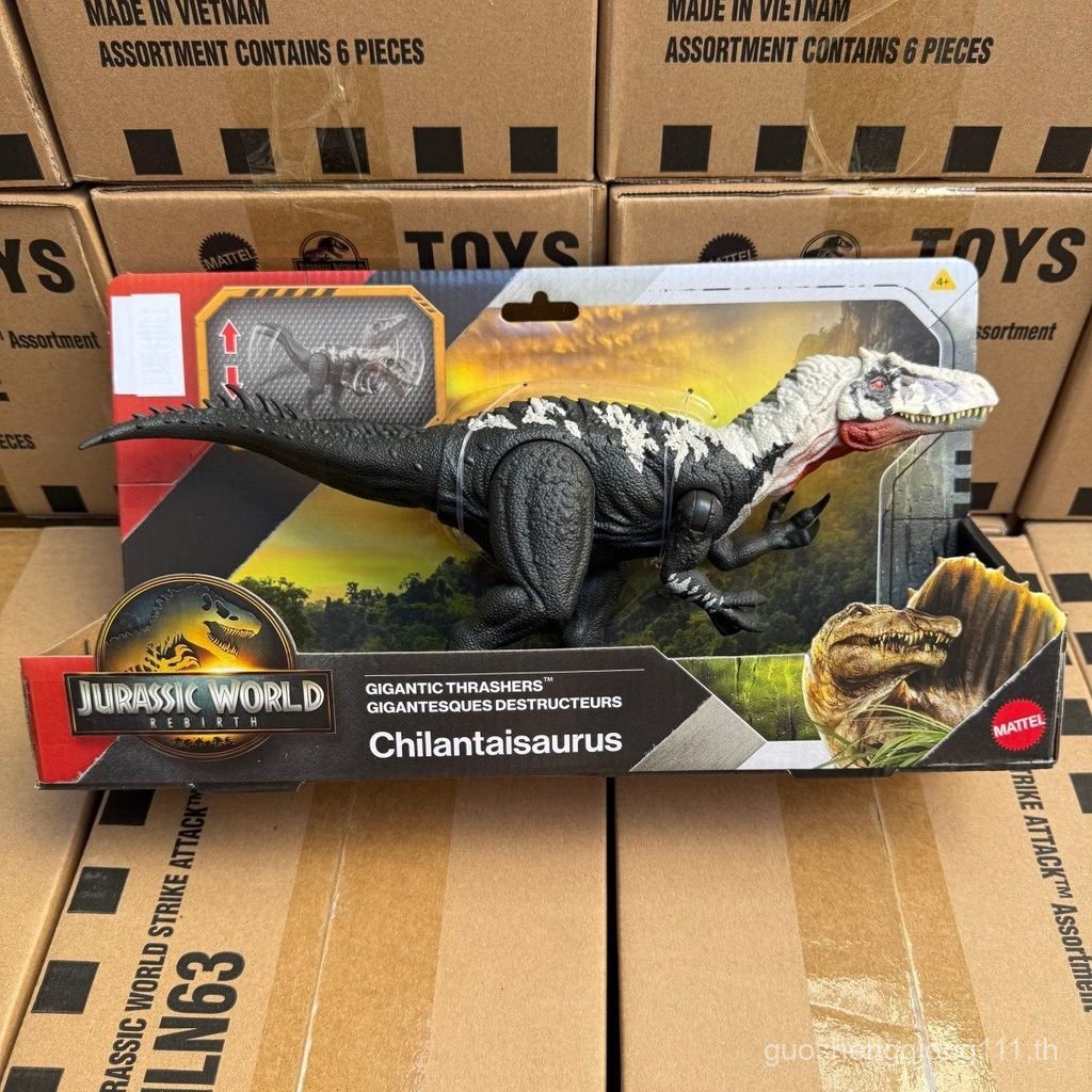 พร้อมสต็อก Matt Jurassic World 4 Reborn Big Movie Tracking Gilantairon โมเดลไดโนเสาร์ของเล่นเด็ก JGB