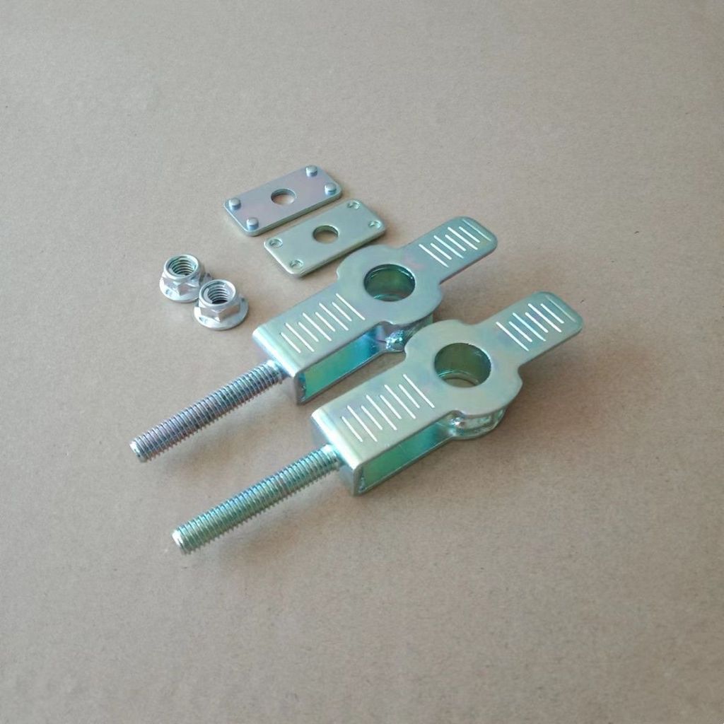 เหมาะสําหรับ Haojue DF150 HJ150-12/12A รถจักรยานยนต์โซ่ขนาดใหญ่ปรับความตึงเครียดโซ่ 500 กก. สกรู MX4