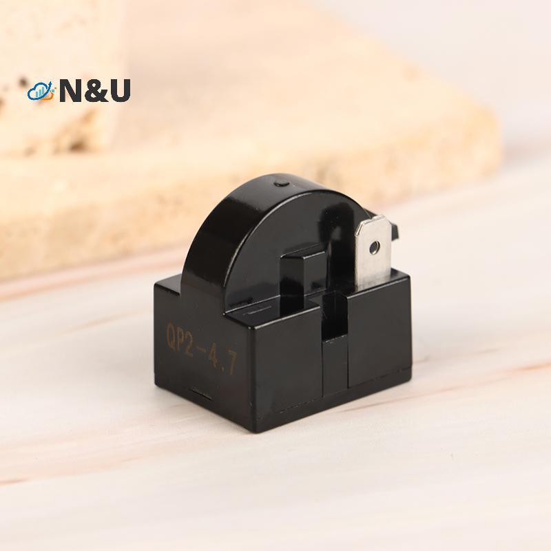 N&U QP2-4.7 PTC Starter Relay 1 Pin ตู้เย็นรีเลย์และ 6750C-0005P ตู้เย็น Overload Protector
