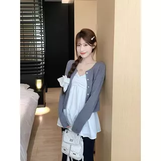 ส่งไวจากไทย เสื้อคาร์ดิแกนแจ็คเก็ตบางเสื้อผ้าป้องกันแสงแดดผ้าคลุมไหล่ผู้หญิง สไตล์ใหม่🍒Lalita