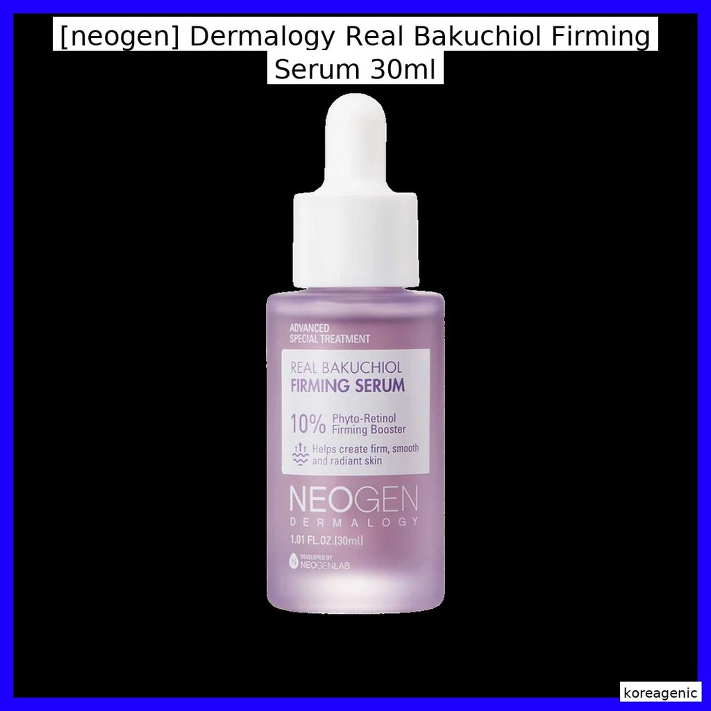 [neogen] Dermalogy Real Bakuchiol Firming Serum 30ml / กระชับ อ่อนเยาว์โดย koreagenic