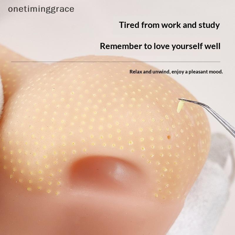 Onetiminggrace Pimple ของเล่นซิลิโคน Satisifying Pimple Pop ของเล่นReusable ความเครียด Reliever จมูก